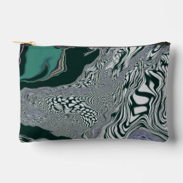 Reisetasche "Emerald Marble Flow" Zubehörtasche