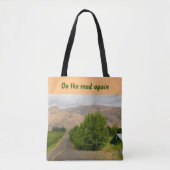 Reisetasche, Naturlandschaft, eigene Worte, Tasche (Vorderseite)