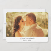 Reisethema Hochzeitssache Datum speichern | Mumbai Save The Date (Rückseite)