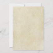 Reisethema Polterabend-Einladung Einladung (Rückseite)