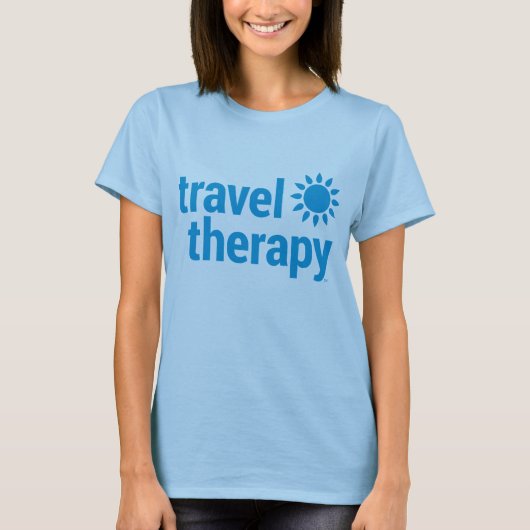 Reisetherapie T-Shirt (Vorderseite)