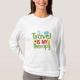 Reisetherapie und Inspiration, Lebensabenteuer T-Shirt