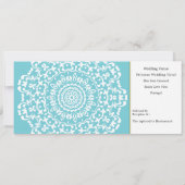 Reiseticket Boarding Pass Portugal Hochzeit Einladung (Rückseite)