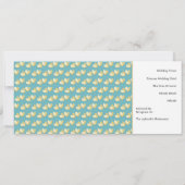 Reiseticket Boarding Pass Rhodos Griechische Hochz Einladung (Rückseite)