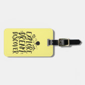 Reisetipps Entdecken Sie den Traum Gepäckmarke ent Gepäckanhänger (Vorderseite horizontal)