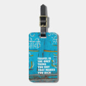 Reisetipps für die Inspiration von Reisegepäck Gepäckanhänger (Vorderseite vertikal)