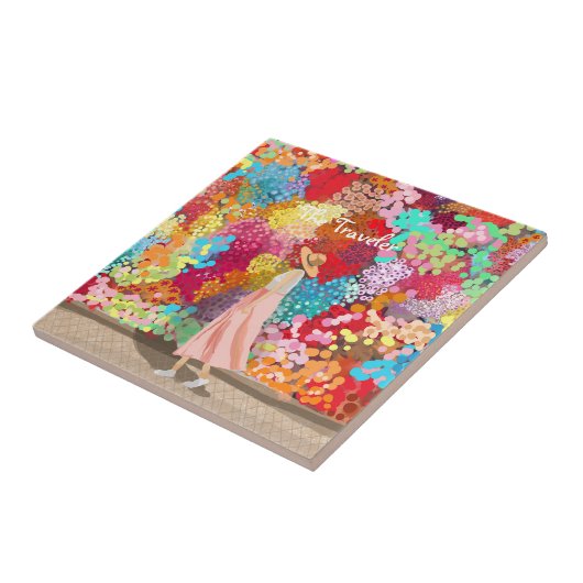 Reiseträgerin Fliese (Seite)