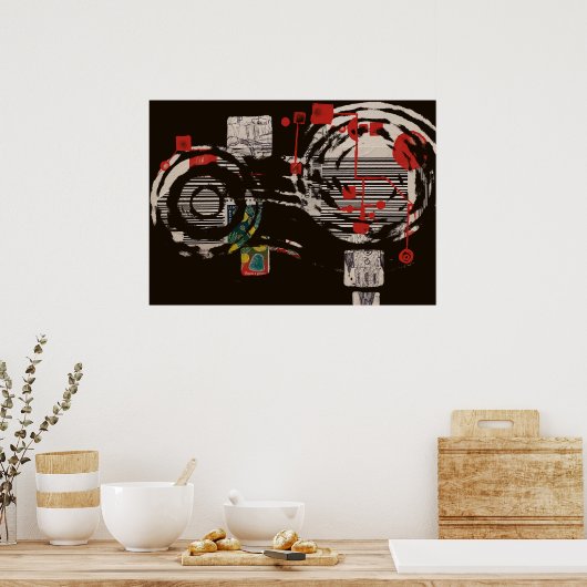 Reiseträume Poster (Küche)