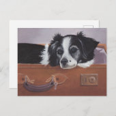 Reiseträume Postkarte (Vorne/Hinten)