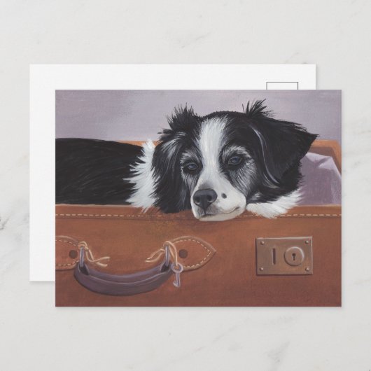 Reiseträume Postkarte (Vorne/Hinten)