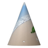 Reiseturtle-Familie Geburtstag Partyhütchen (Links)