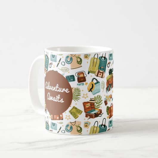 Reiseumarmung Kaffeetasse (Vorderseite Links)