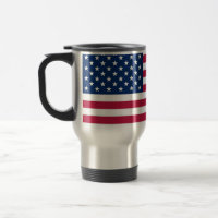 Reiseumarmung mit Flagge der USA