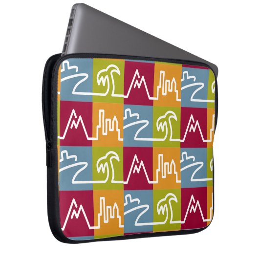 Reiseveranstalter Laptopschutzhülle (Vorne Rechts)