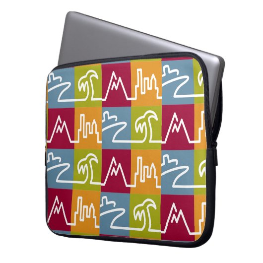 Reiseveranstalter Laptopschutzhülle (Vorderseite Links)