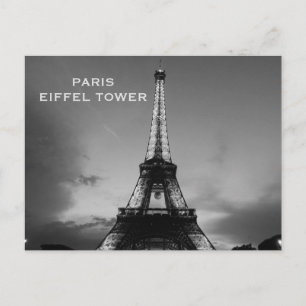 Reiseverkehr im stilvollen Paris Postkarte