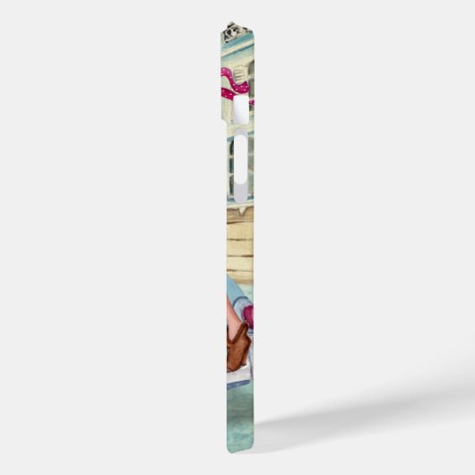 Reisevermittler in Paris | Fall iPhone 7 Case-Mate iPhone Hülle (Rückseite / Links)