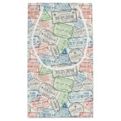 Reisevisum-Briefmarke Kleine Geschenktüte (Rückseite)