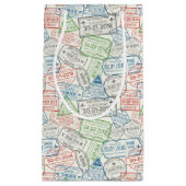 Reisevisum-Briefmarke Kleine Geschenktüte (Vorderseite)