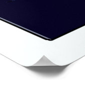 Reisezeichen von Venedig Poster (Ecke)