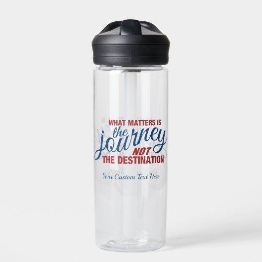 REISEZEICHNETE TRINKFLASCHE (Vorderseite)