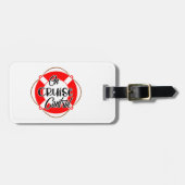 Reisezeit auf der Kontrolle Gepäckanhänger (Vorderseite horizontal)