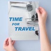 Reisezeit Flyer (Hand)