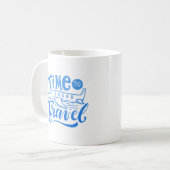 Reisezeit Kaffeetasse (Vorderseite Links)