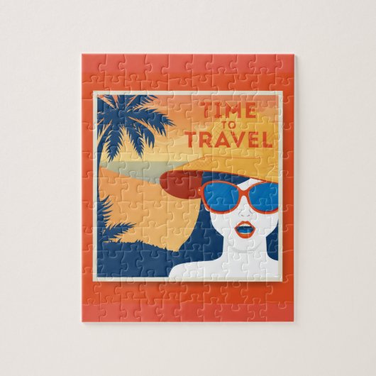 Reisezeit Puzzle (Vertikal)