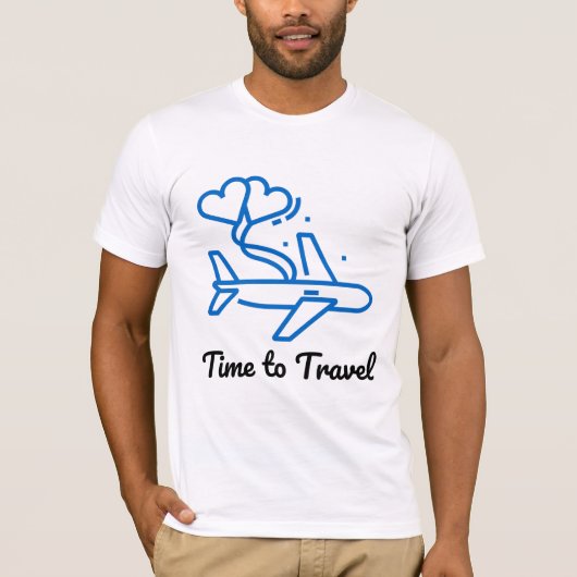 Reisezeit T - Shirt (Vorderseite)