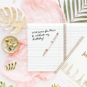 Reisezeitschrift | Berühmte Sehenswürdigkeiten der Notizblock