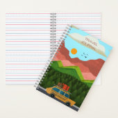 Reisezeitschrift Notizblock (Innen)