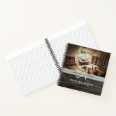 Reisezeitschrift Pension Adventures Vater Großvate Notizblock (Innenseite)