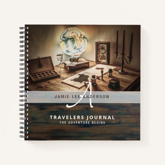 Reisezeitschrift Pension Adventures Vater Großvate Notizblock (Vorderseite)