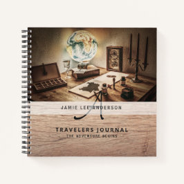 Reisezeitschrift Pension Adventures Vater Großvate Notizblock