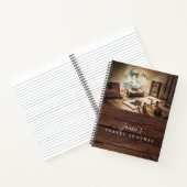 Reisezeitschrift Pension Adventures Vater Großvate Notizblock (Innenseite)