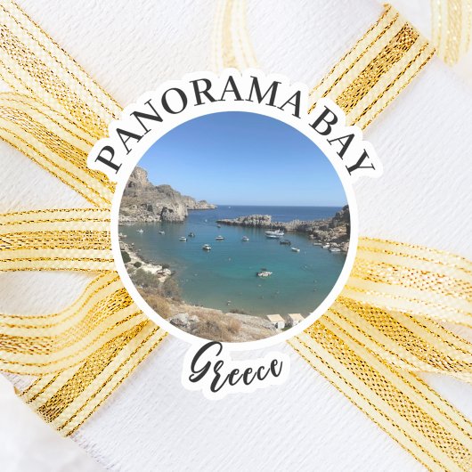 Reiseziel Foto Aufkleber