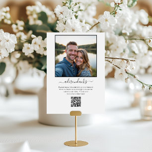 Reiseziel-Foto-Sharing-QR-Code Tischnummer