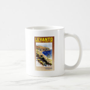 Reiseziel Levanto Genua Italien Tourismus Kaffeetasse