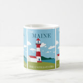 Reiseziel Maine, USA: Urlaubsziel Kaffeetasse (Mittel)