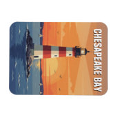 Reiseziel Maryland Chesapeake Bay Magnet (Horizontal)