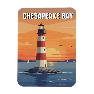 Reiseziel Maryland Chesapeake Bay Magnet