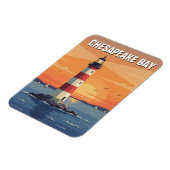Reiseziel Maryland Chesapeake Bay Magnet (Linke Seite)