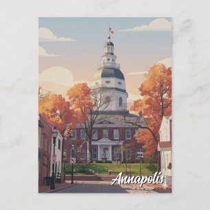 Reiseziel Maryland Chesapeake Bay Postkarte