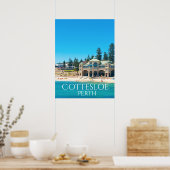 Reiseziel Perth Australien Poster (Küche)