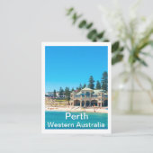Reiseziel Perth Australien Postkarte (Stehend Vorderseite)