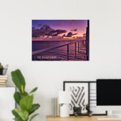 Reiseziel Poster (Heimbüro)