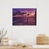 Reiseziel Poster (Küche)