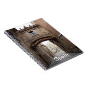 Reiseziel Spanien Notebook Notizblock (Rechte Seite)