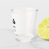 Reiseziel Spaß Matching Girls Wochenende Reise Schnapsglas (Rechts)